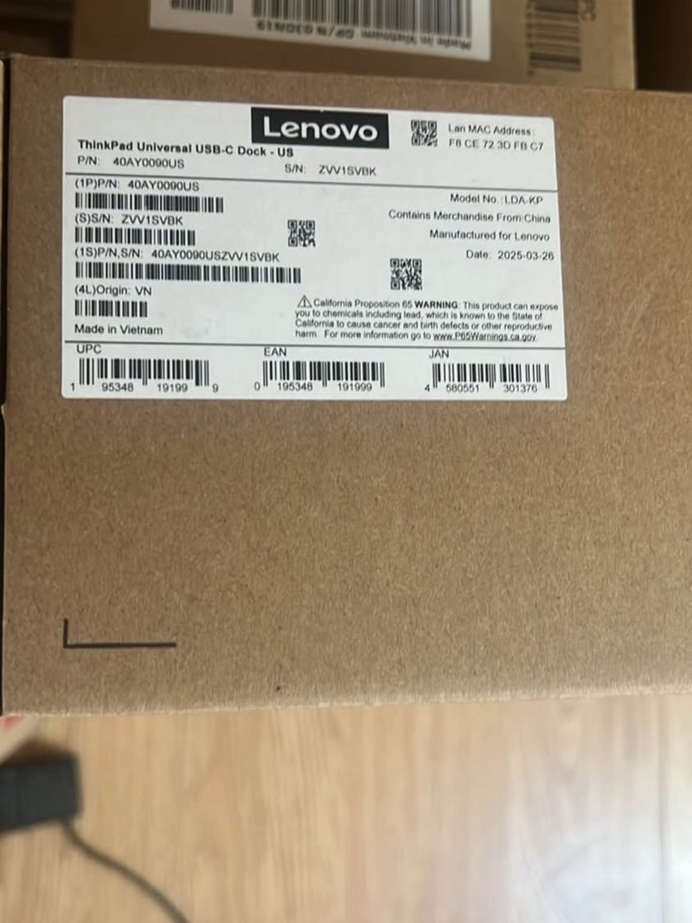 Lenovo Dock Port